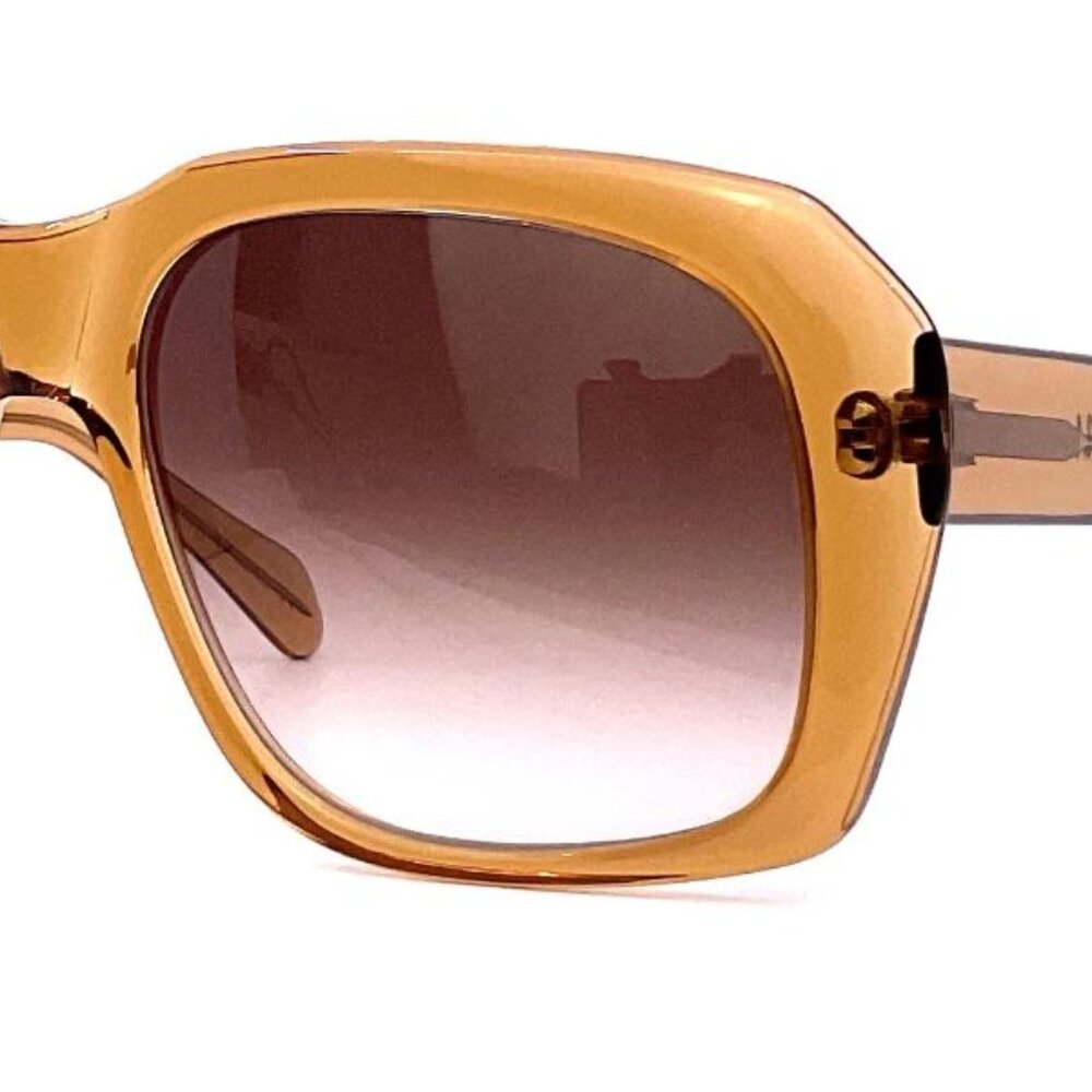Goliath I ULTRA Sunglasses Sun Glasses Full Rim Square Vintage Casino 58mm Honey